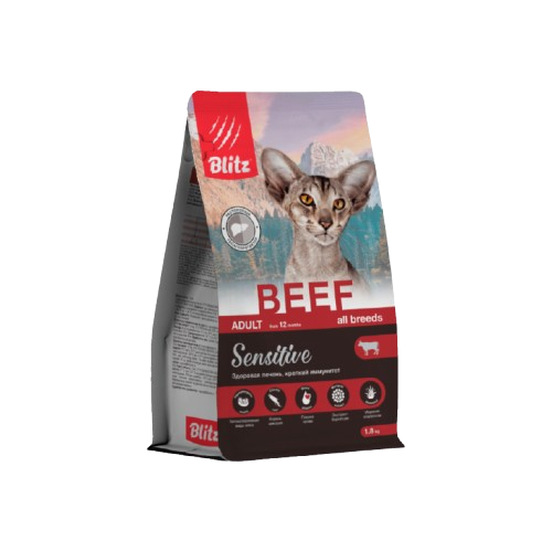 Blitz Cat Beef All Breeds Sensitive